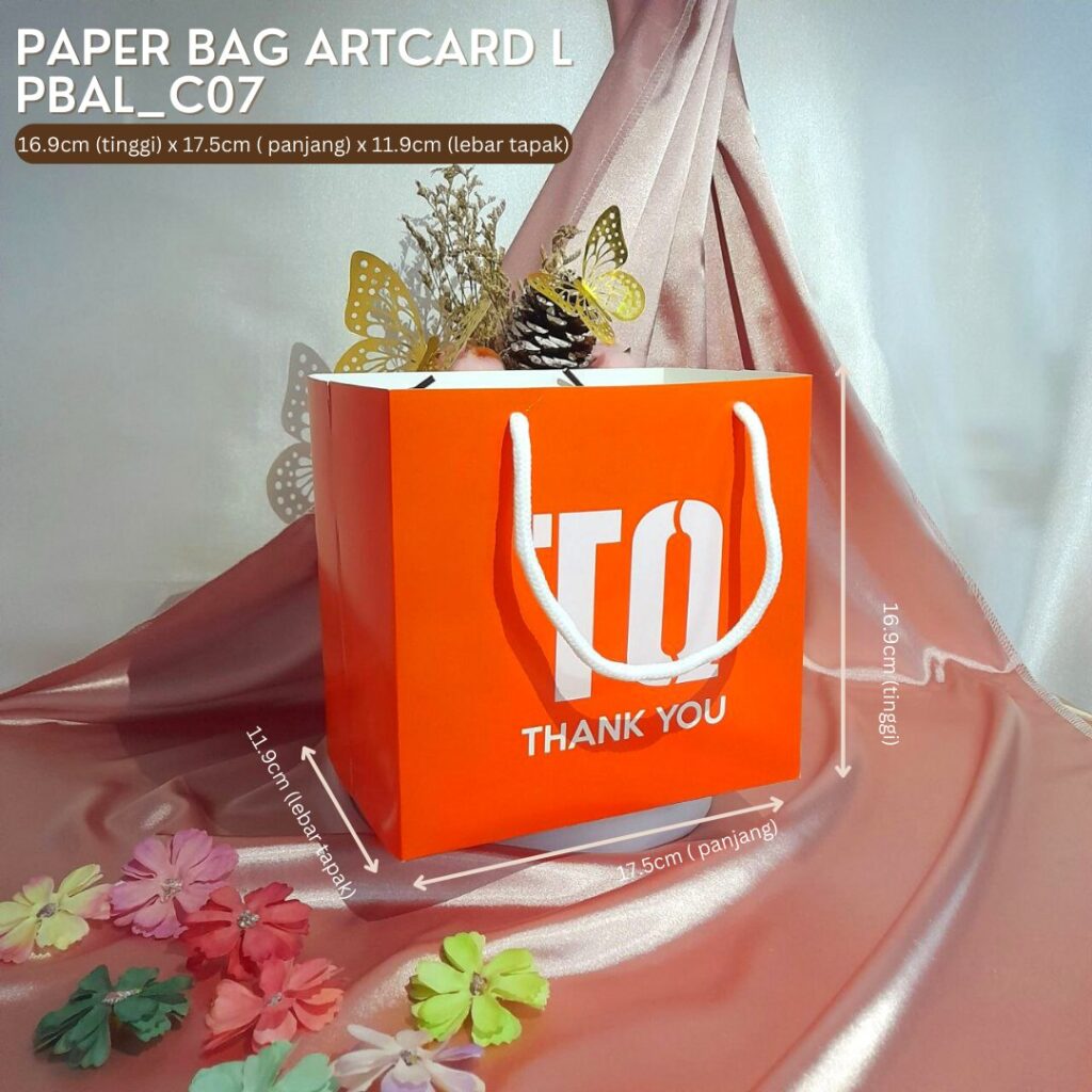 PAPERBAG ARTCARD LARGE (C) PBAL_C ALBUM 1 - Online Packaging Printing ...